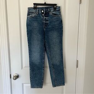 H&M Ultra High Waist Mom Jeans Size 4